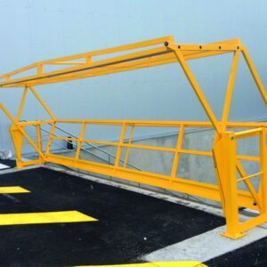 Barriere ecluse basculante