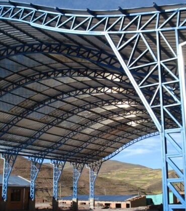 Charpente en treuillis