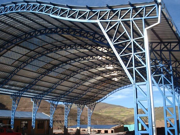 Charpente en treuillis