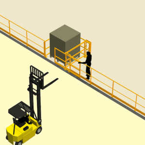 barriere ecluse coulissante horizontale