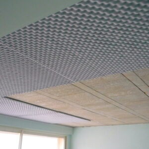 pose-isolant-phonique-acoustique-toile-tendue-blanche