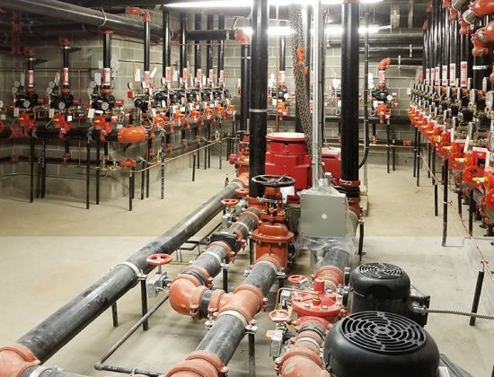 Tuyauterie à joints bridés